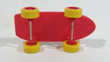 1986 Muppet Babies Kermit The Frog on a Red Skateboard Plastic Toy McDonald's Happy Meal