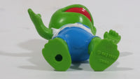1986 Muppet Babies Kermit The Frog on a Red Skateboard Plastic Toy McDonald's Happy Meal