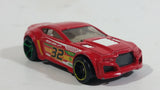 2013 Hot Wheels HW Racing Thrill Racers Torque Twister Red Die Cast Toy Car Vehicle