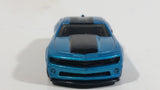 2013 Hot Wheels HW Showroom Garage 2013 Chevy Camaro Special Edition Metalflake Blue Die Cast Toy Muscle Car Vehicle