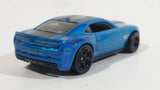 2013 Hot Wheels HW Showroom Garage 2013 Chevy Camaro Special Edition Metalflake Blue Die Cast Toy Muscle Car Vehicle