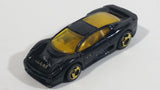 2001 Hot Wheels Company Cars Jaguar XJ220 Black Die Cast Toy Car Vehicle