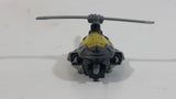 2015 Hot Wheels DC Comics Batman Batcopter Helicopter Black Die Cast Toy Car Vehicle