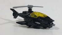 2015 Hot Wheels DC Comics Batman Batcopter Helicopter Black Die Cast Toy Car Vehicle