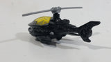 2015 Hot Wheels DC Comics Batman Batcopter Helicopter Black Die Cast Toy Car Vehicle