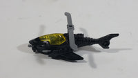 2015 Hot Wheels DC Comics Batman Batcopter Helicopter Black Die Cast Toy Car Vehicle