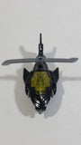 2015 Hot Wheels DC Comics Batman Batcopter Helicopter Black Die Cast Toy Car Vehicle