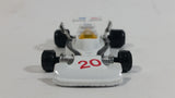 Vintage Summer Formula 1 Grand Prix No. s8014 White #20 Die Cast Toy Race Car Vehicle
