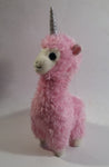 2019 Ty Beanie Babies Lana The Pink Unicorn Llama 10" Tall Stuffed Animal Plush