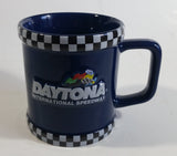 Daytona International Speedway Raised Dark Blue Ceramic Mug Cup