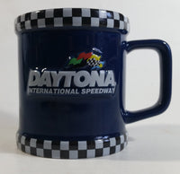 Daytona International Speedway Raised Dark Blue Ceramic Mug Cup