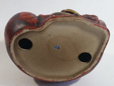 Vintage Antique Reproduction of Kutani Hotei God of Contentment Sitting Ceramic Statue Made in Japan