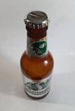 CFL Saskatchewan Roughriders Football Team Plastic 14" Tall Brown Beer Bottle Shaped Coin Bank