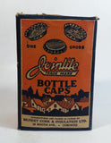 Vintage 1940's Full Box of Jointite Bottle Cork-lined Metal Bottle Caps