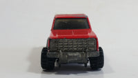 1998 Hot Wheels Ford Bronco Red Die Cast Toy Car SUV Vehicle