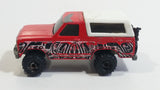 1998 Hot Wheels Ford Bronco Red Die Cast Toy Car SUV Vehicle