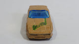 1993 Hot Wheels 25th Anniversary Custom Corvette Convertible Light Brown Die Cast Toy Car Vehicle