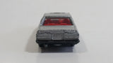 Vintage Tomy Tomica No. 5 Toyota Soarer 2800GT Silver Die Cast Toy Car Vehicle with Opening Doors and Sliding Sunroof Visor