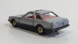 Vintage Tomy Tomica No. 5 Toyota Soarer 2800GT Silver Die Cast Toy Car Vehicle with Opening Doors and Sliding Sunroof Visor