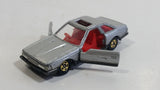 Vintage Tomy Tomica No. 5 Toyota Soarer 2800GT Silver Die Cast Toy Car Vehicle with Opening Doors and Sliding Sunroof Visor