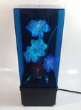 Beautiful Vintage 1985 Fiber Optics Windup Musical Box Fiber Optics Flower Light