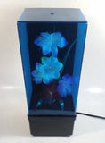 Beautiful Vintage 1985 Fiber Optics Windup Musical Box Fiber Optics Flower Light