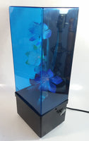 Beautiful Vintage 1985 Fiber Optics Windup Musical Box Fiber Optics Flower Light