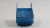 Vintage 1973 Lesney Matchbox Superfast Articulated Semi Tractor Truck Trailer No. 50 Blue Yellow Die Cast Toy Car Vehicle