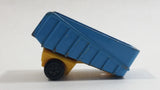 Vintage 1973 Lesney Matchbox Superfast Articulated Semi Tractor Truck Trailer No. 50 Blue Yellow Die Cast Toy Car Vehicle