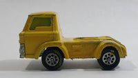 Vintage Corgi Juniors Whizzwheels Ford D Series Semi Tractor Truck Yellow Die Cast Toy Car Vehicle