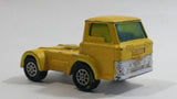 Vintage Corgi Juniors Whizzwheels Ford D Series Semi Tractor Truck Yellow Die Cast Toy Car Vehicle