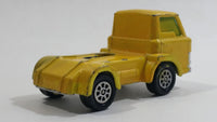 Vintage Corgi Juniors Whizzwheels Ford D Series Semi Tractor Truck Yellow Die Cast Toy Car Vehicle