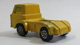 Vintage Corgi Juniors Whizzwheels Ford D Series Semi Tractor Truck Yellow Die Cast Toy Car Vehicle