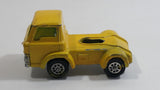 Vintage Corgi Juniors Whizzwheels Ford D Series Semi Tractor Truck Yellow Die Cast Toy Car Vehicle