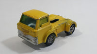 Vintage Corgi Juniors Whizzwheels Ford D Series Semi Tractor Truck Yellow Die Cast Toy Car Vehicle