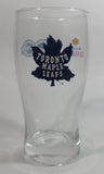 Molson Canadian NHL 100th Anniversary 1917-2017 Toronto Maples Leafs Ice Hockey Team 6 1/4" Tall Glass Beer Cup