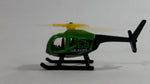 2017 Hot Wheels HW City Works Island Hopper Helicopter Green Black Die Cast Toy Aircraft Vehicle