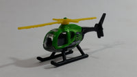 2017 Hot Wheels HW City Works Island Hopper Helicopter Green Black Die Cast Toy Aircraft Vehicle