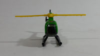 2017 Hot Wheels HW City Works Island Hopper Helicopter Green Black Die Cast Toy Aircraft Vehicle