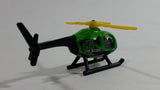 2017 Hot Wheels HW City Works Island Hopper Helicopter Green Black Die Cast Toy Aircraft Vehicle