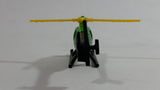 2017 Hot Wheels HW City Works Island Hopper Helicopter Green Black Die Cast Toy Aircraft Vehicle