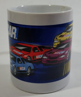 2004 Sherwood Brands Nascar White Ceramic Coffee Mug Cup Motorsports Collectible