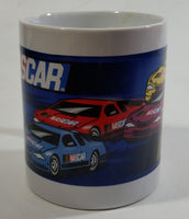 2004 Sherwood Brands Nascar White Ceramic Coffee Mug Cup Motorsports Collectible