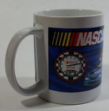 2004 Sherwood Brands Nascar White Ceramic Coffee Mug Cup Motorsports Collectible