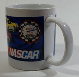 2004 Sherwood Brands Nascar White Ceramic Coffee Mug Cup Motorsports Collectible