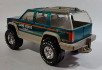 Hard to Find 1996 Nylint Chevrolet Tahoe Lone Horse Stables Truck and Trailer Emerald Green 1/18 Scale Pressed Steel and Plastic Toy Car Vehicle Set