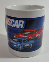 2004 Sherwood Brands Nascar White Ceramic Coffee Mug Cup Motorsports Collectible