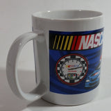 2004 Sherwood Brands Nascar White Ceramic Coffee Mug Cup Motorsports Collectible