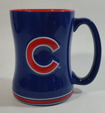 2013 Boelter Brands MLB Chicago Cubs Baseball Team 3D Embossed Ceramic Coffee Mug Cup