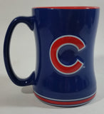 2013 Boelter Brands MLB Chicago Cubs Baseball Team 3D Embossed Ceramic Coffee Mug Cup